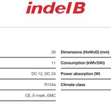 DAF XF105 / XF106 kylskåp IndelB TB27 - TB27